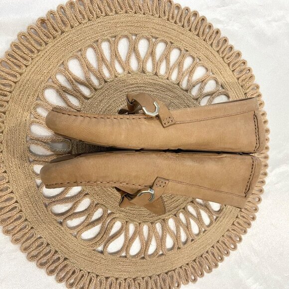 NWOT Cole Haan Women's Evelyn Bow Drivers Birch-Beige-Nubuck Size 11B - Picture 5 of 9